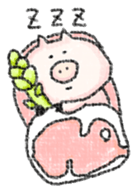 We love MEAT sticker sticker #10960747