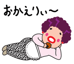 Kansai Dialect Osaka Madame sticker #10961356