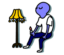 LAZY ALIENS - BRIGHTEST MOMENT OF LIFE sticker #10961529