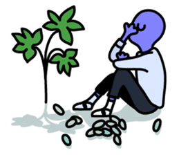 LAZY ALIENS - BRIGHTEST MOMENT OF LIFE sticker #10961537