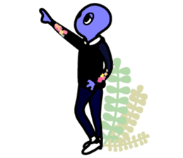 LAZY ALIENS - BRIGHTEST MOMENT OF LIFE sticker #10961544