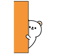 Bright bear sticker #10961728