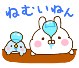 Rabbit Usahina & Penguin Kansai sticker #10962568