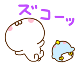Rabbit Usahina & Penguin Kansai sticker #10962583