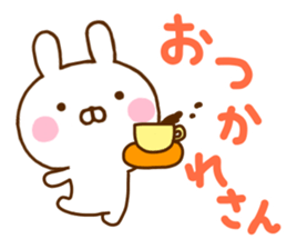 Rabbit Usahina & Penguin Kansai sticker #10962585