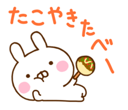 Rabbit Usahina & Penguin Kansai sticker #10962593