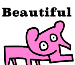 Cool shape dogs sticker #10963334