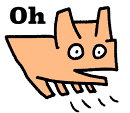 Cool shape dogs sticker #10963335