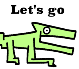 Cool shape dogs sticker #10963338