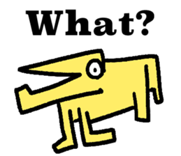 Cool shape dogs sticker #10963340