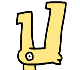 Cool shape dogs sticker #10963343