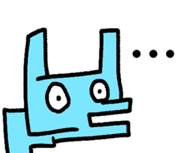 Cool shape dogs sticker #10963347