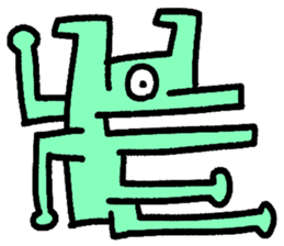 Cool shape dogs sticker #10963349