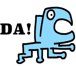 Cool shape dogs sticker #10963350