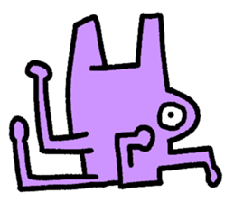 Cool shape dogs sticker #10963353