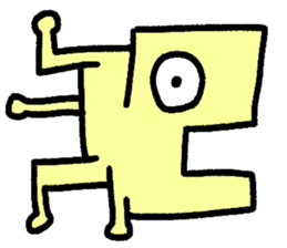 Cool shape dogs sticker #10963356