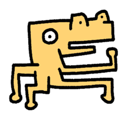 Cool shape dogs sticker #10963365