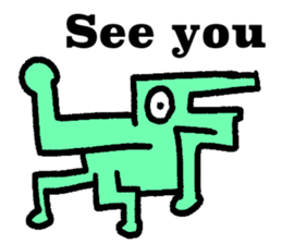 Cool shape dogs sticker #10963367