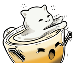 Coffee Meow 2 sticker #10963952