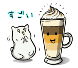 Coffee Meow 2 sticker #10963953