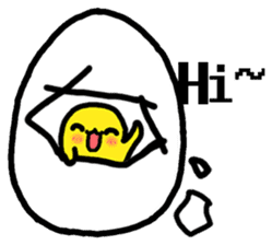 Naughty Egg sticker #10964003