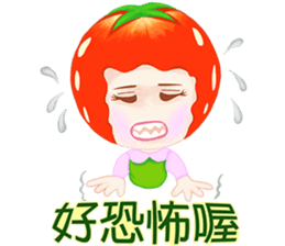 Tomato saucy sister ( 6 ) sticker #10964772