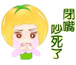 Tomato saucy sister ( 6 ) sticker #10964780