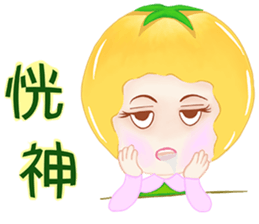 Tomato saucy sister ( 6 ) sticker #10964782