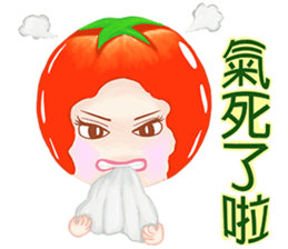 Tomato saucy sister ( 6 ) sticker #10964789