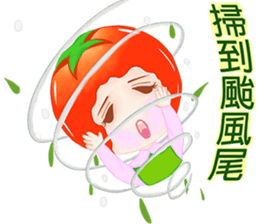 Tomato saucy sister ( 6 ) sticker #10964794