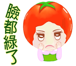 Tomato saucy sister ( 6 ) sticker #10964800