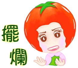Tomato saucy sister ( 6 ) sticker #10964804