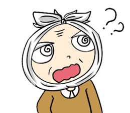 Grandpa Hu Die knot sticker #10965234