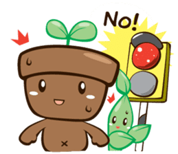 Tonkla & Dindee English version sticker #10965330