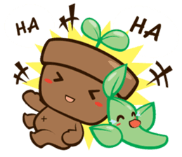 Tonkla & Dindee English version sticker #10965333