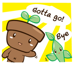 Tonkla & Dindee English version sticker #10965334