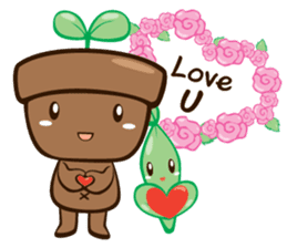 Tonkla & Dindee English version sticker #10965335