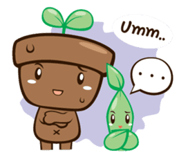 Tonkla & Dindee English version sticker #10965337