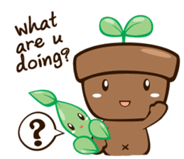 Tonkla & Dindee English version sticker #10965340