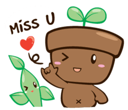 Tonkla & Dindee English version sticker #10965343