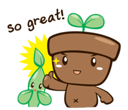 Tonkla & Dindee English version sticker #10965346