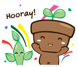 Tonkla & Dindee English version sticker #10965357