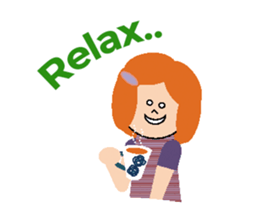Bob & Carroll's Peaceful Happy Life sticker #10965691