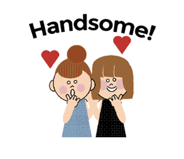 Bob & Carroll's Peaceful Happy Life sticker #10965698