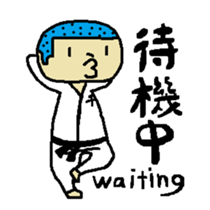 Mr.KARATE is coming again from Japan sticker #10965744