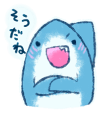 Cuddly Shark (everyday conversation) sticker #10965772
