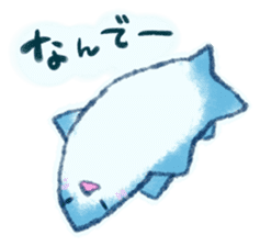 Cuddly Shark (everyday conversation) sticker #10965774