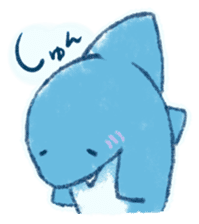 Cuddly Shark (everyday conversation) sticker #10965775