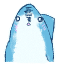 Cuddly Shark (everyday conversation) sticker #10965798