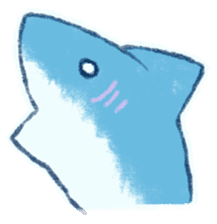 Cuddly Shark (everyday conversation) sticker #10965801